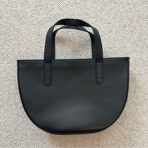 Cuyana Black Semi Circle Bag